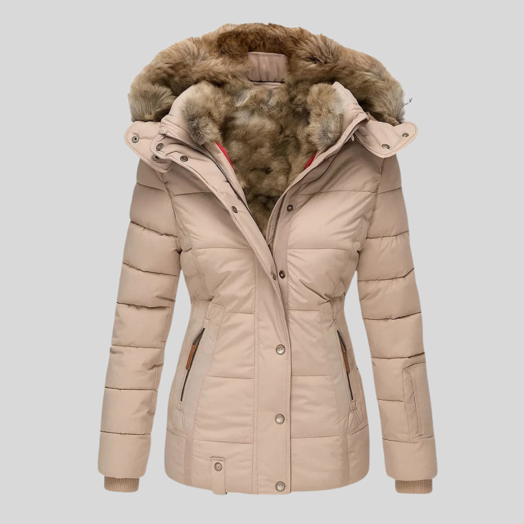 Loretta™ | Faux-Fur Quilted Winter Parka