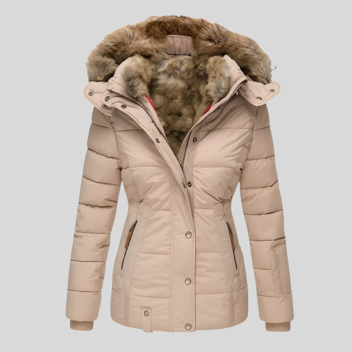 Loretta™ | Faux-Fur Quilted Winter Parka