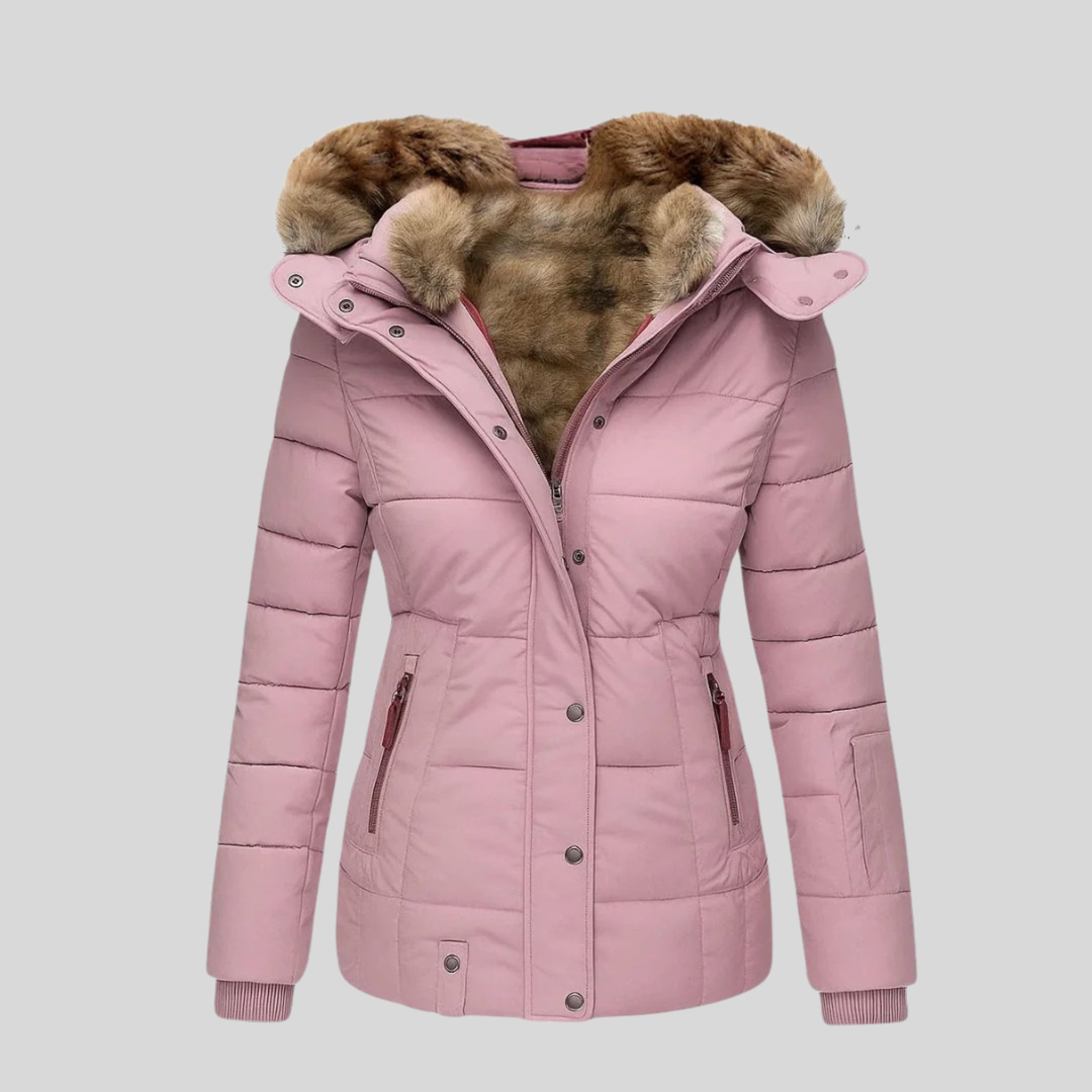 Loretta™ | Faux-Fur Quilted Winter Parka