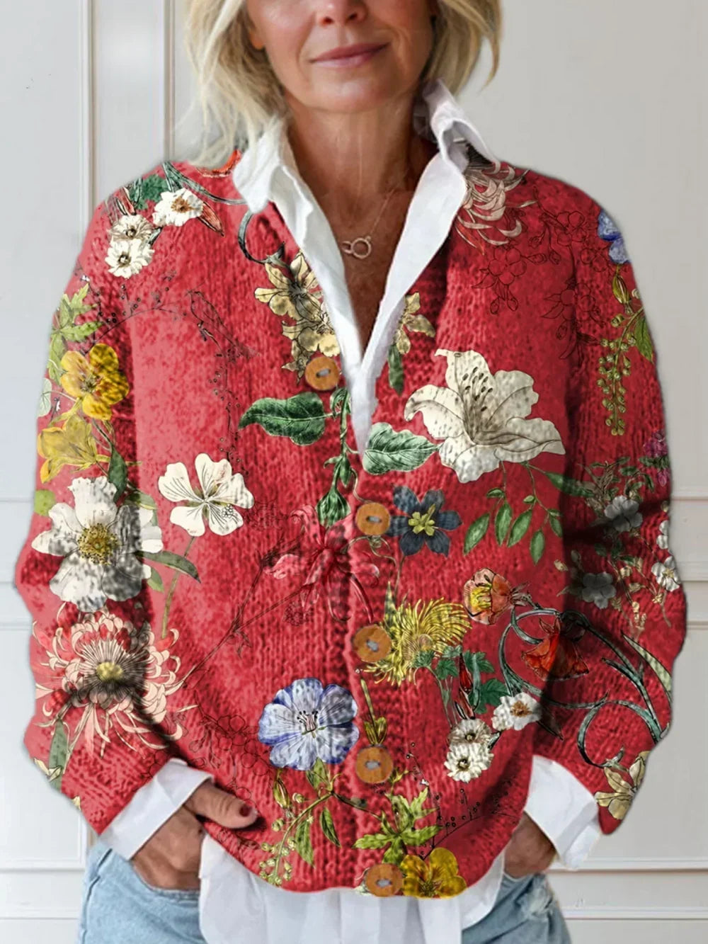 Jackson™ Vintage Floral Cardigan