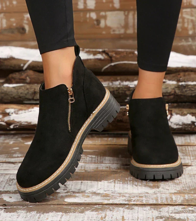 Rowena™ | Lightweight Wedge Ankle Boots