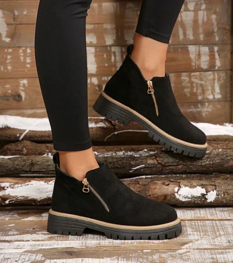 Rowena™ | Lightweight Wedge Ankle Boots