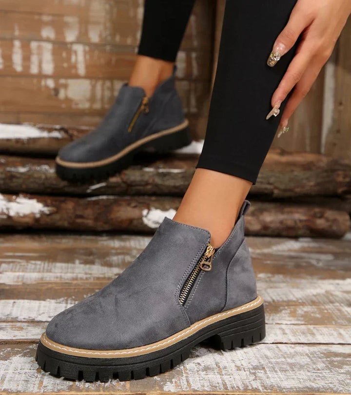 Rowena™ | Lightweight Wedge Ankle Boots