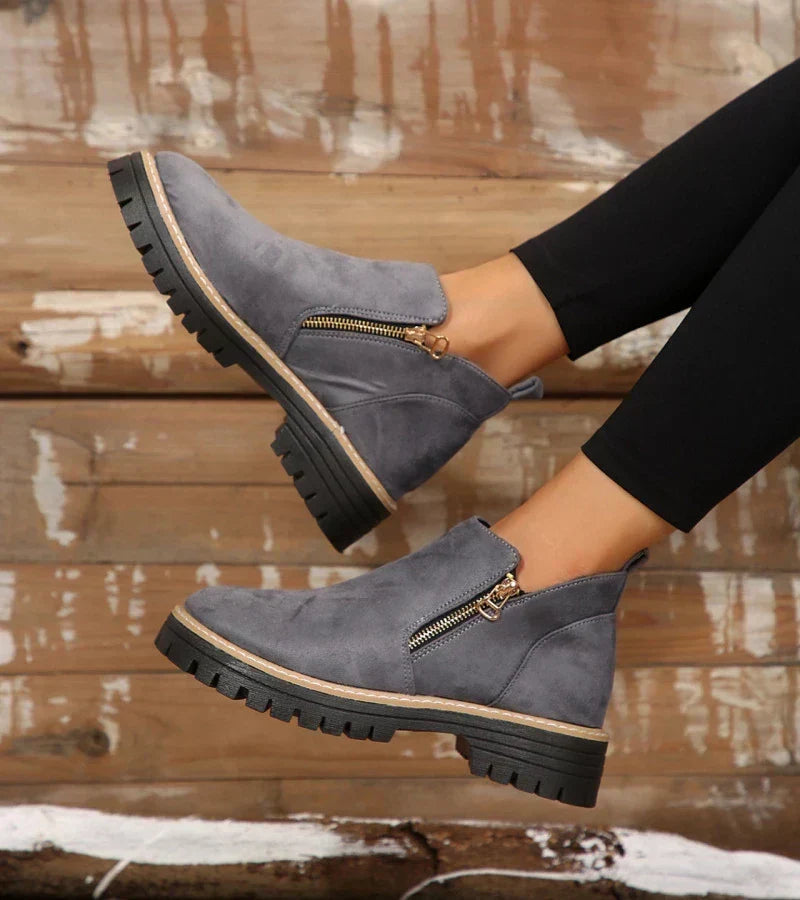 Rowena™ | Lightweight Wedge Ankle Boots
