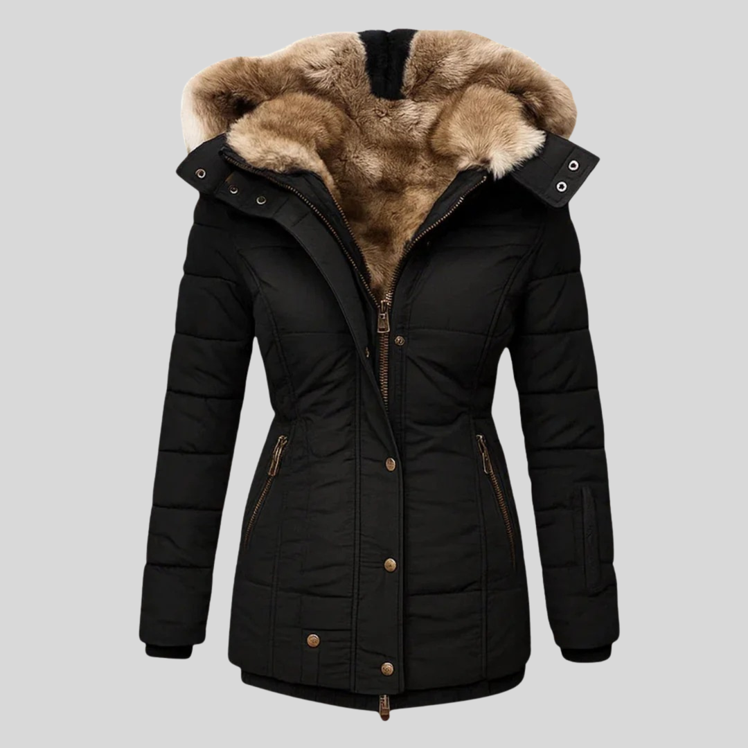 Loretta™ | Faux-Fur Quilted Winter Parka