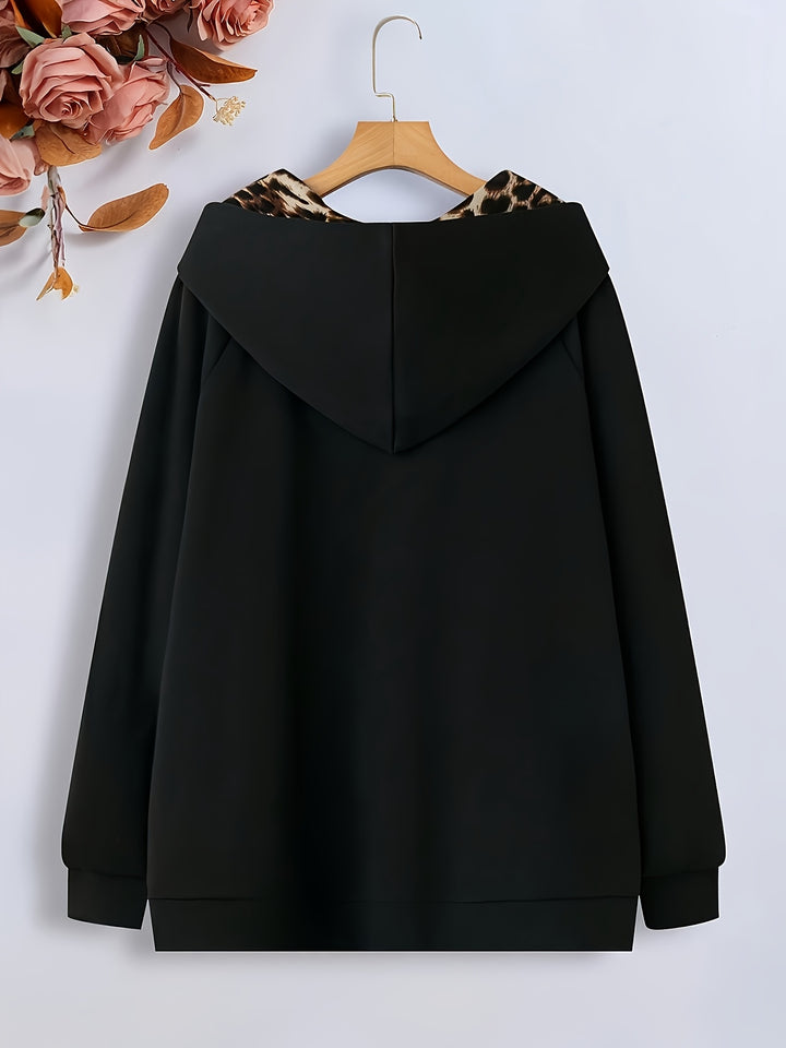 Valerie™ | Leopard-Lined Hooded Jacket
