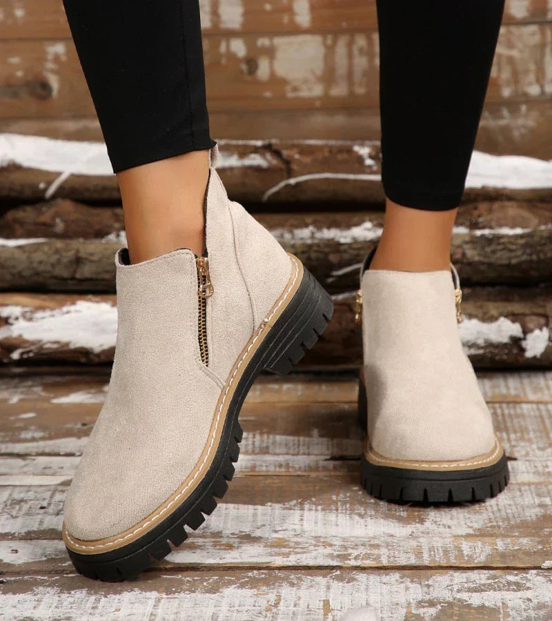 Rowena™ | Lightweight Wedge Ankle Boots