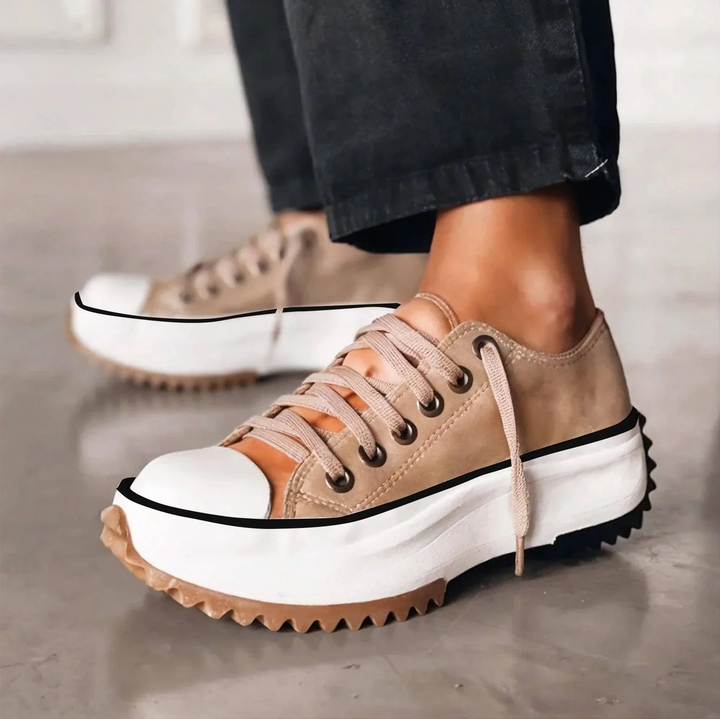 Rosalie™ | Everyday Platform Lace-Up Sneakers