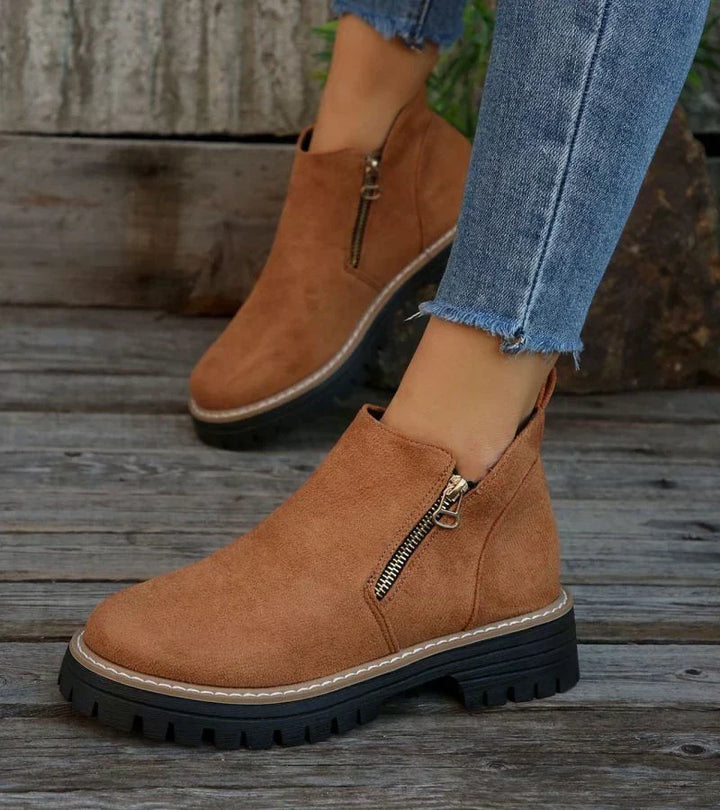 Rowena™ | Lightweight Wedge Ankle Boots