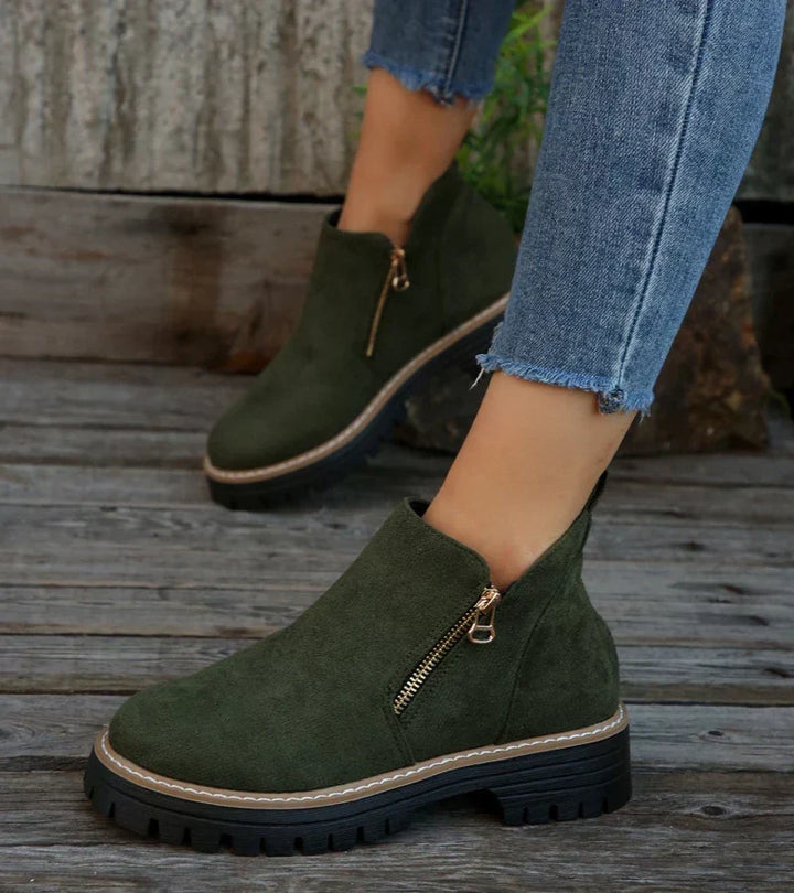 Rowena™ | Lightweight Wedge Ankle Boots