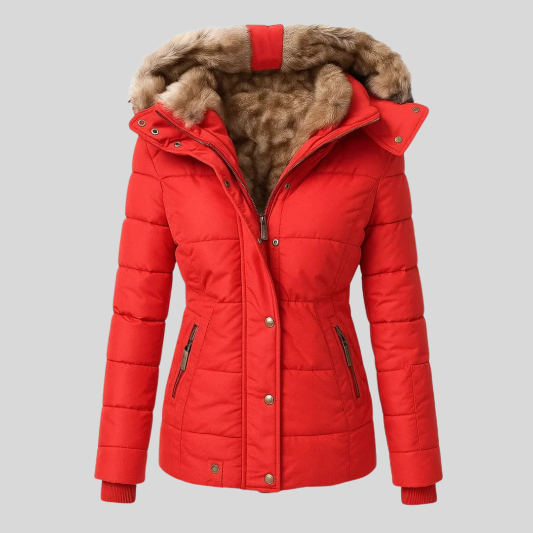 Loretta™ | Faux-Fur Quilted Winter Parka
