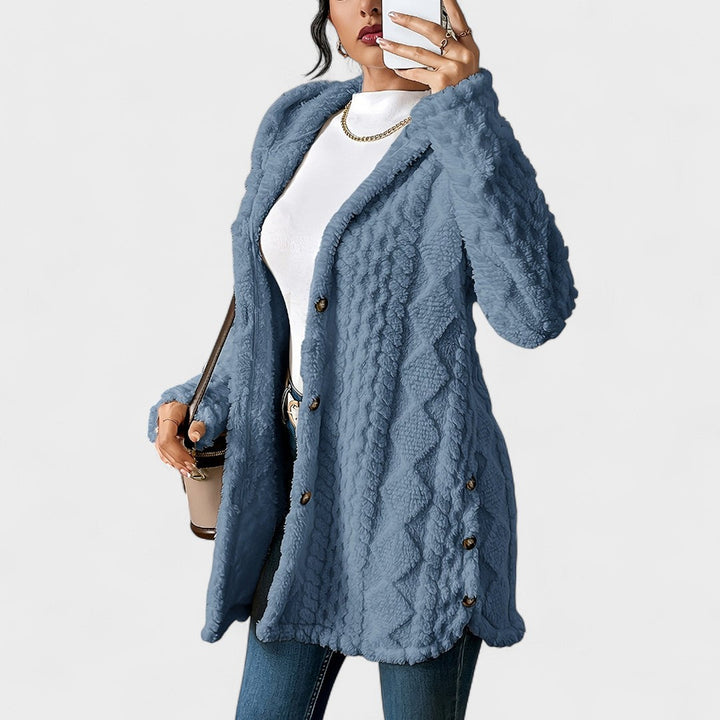 Amalia™ | Cozy Sherpa Hooded Cardigan