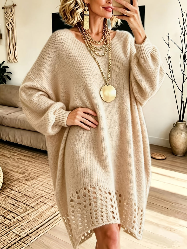 Bethany™ | Relaxed Knit Sweater Dress