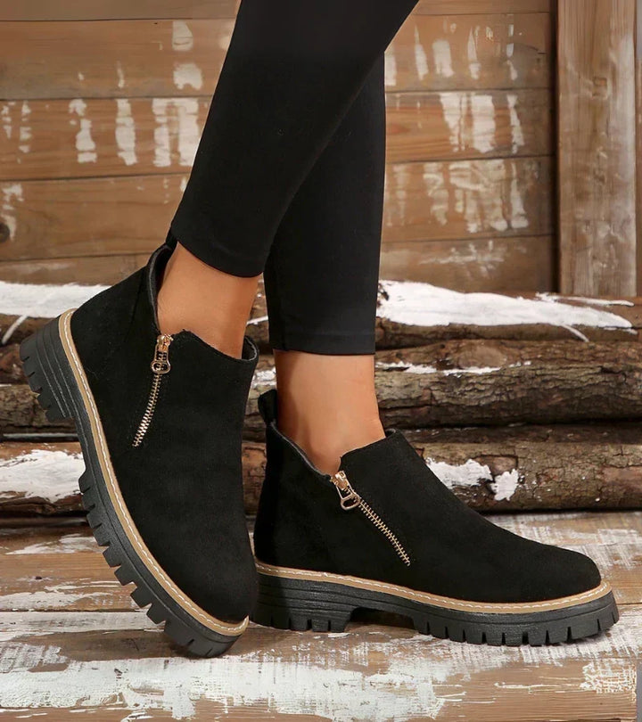 Rowena™ | Lightweight Wedge Ankle Boots