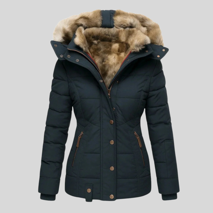 Loretta™ | Faux-Fur Quilted Winter Parka