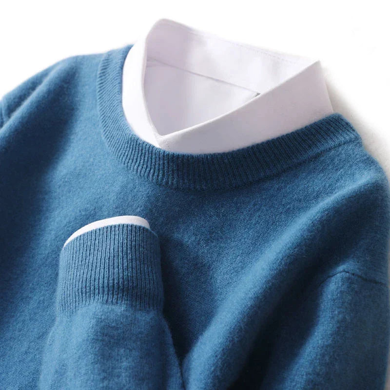 Wesley | Australian Wool Crew Neck Sweater