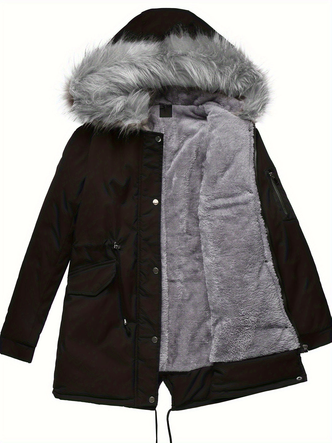Lillian™ | Faux-Fur Hooded Winter Parka