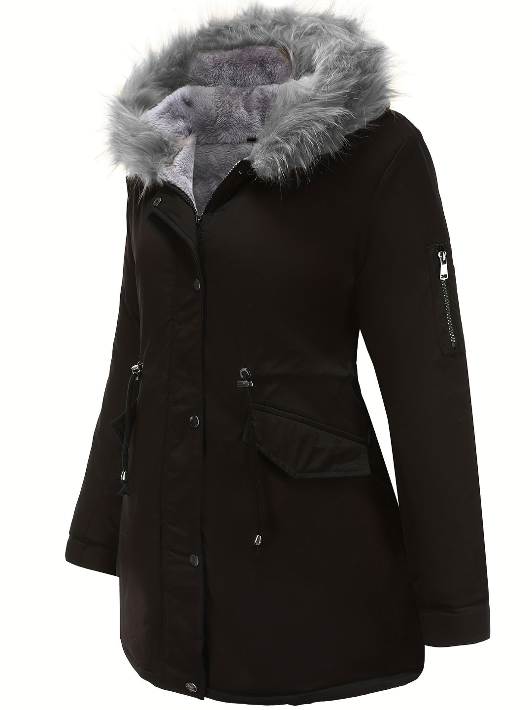 Lillian™ | Faux-Fur Hooded Winter Parka