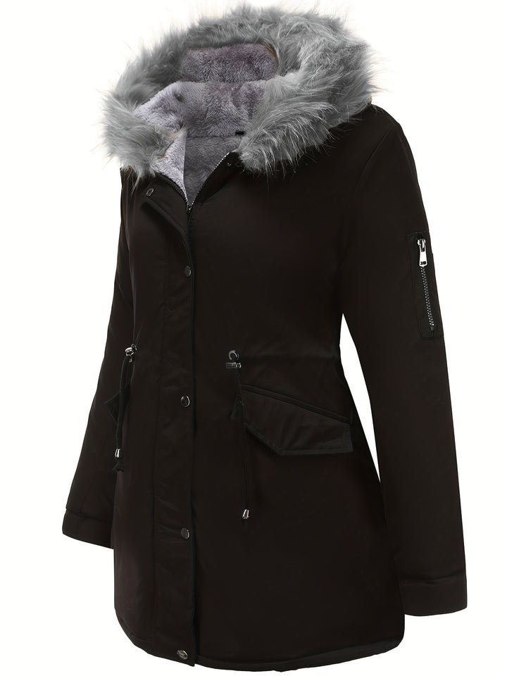 Lillian™ | Faux-Fur Hooded Winter Parka