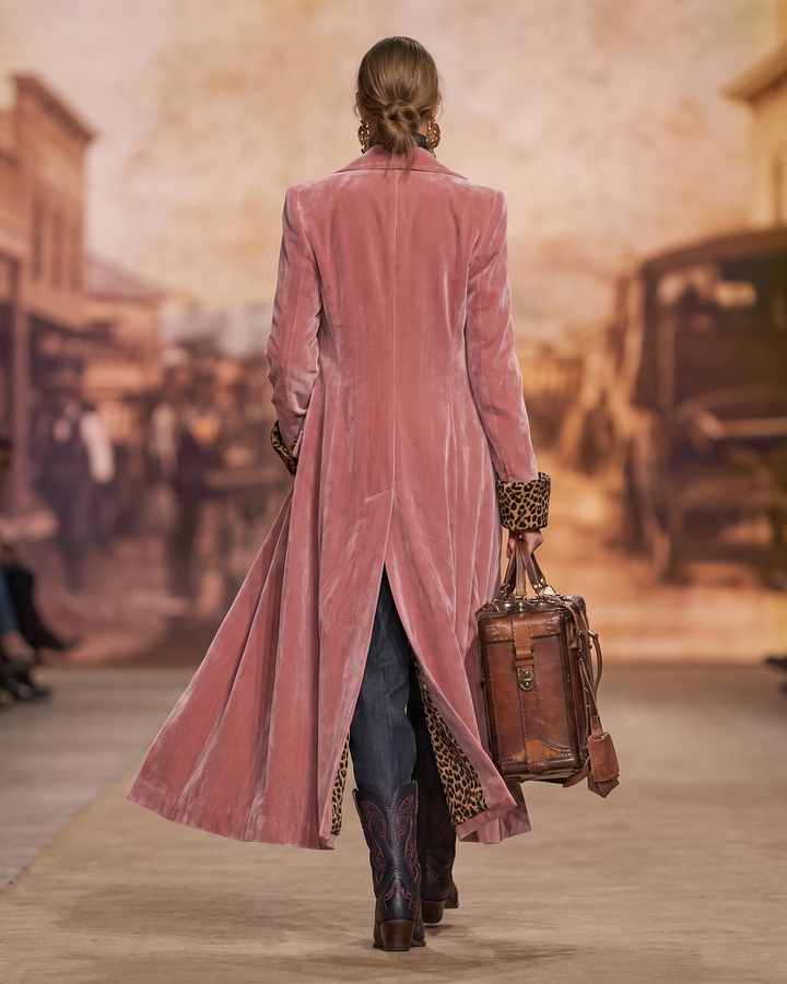 Madison | Velvet Tailored Coat