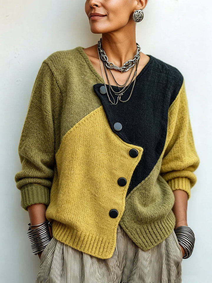 Weston™ Color-Block Knit Cardigan